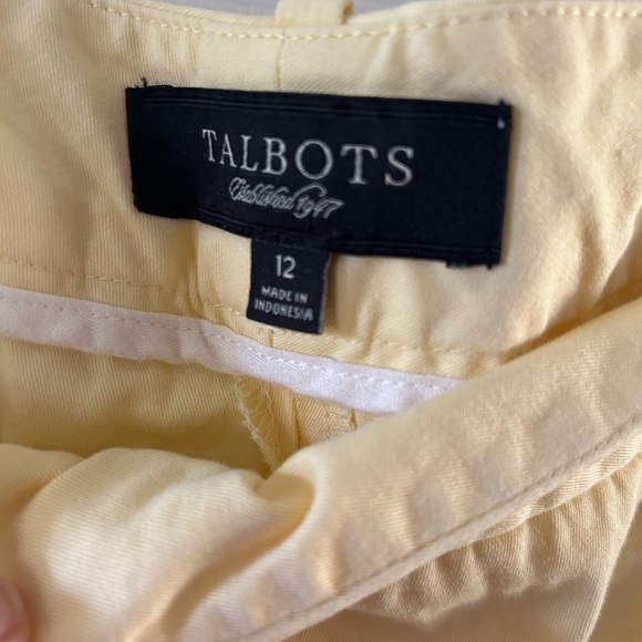 Talbots Yellow Pants - Picture 3 of 8